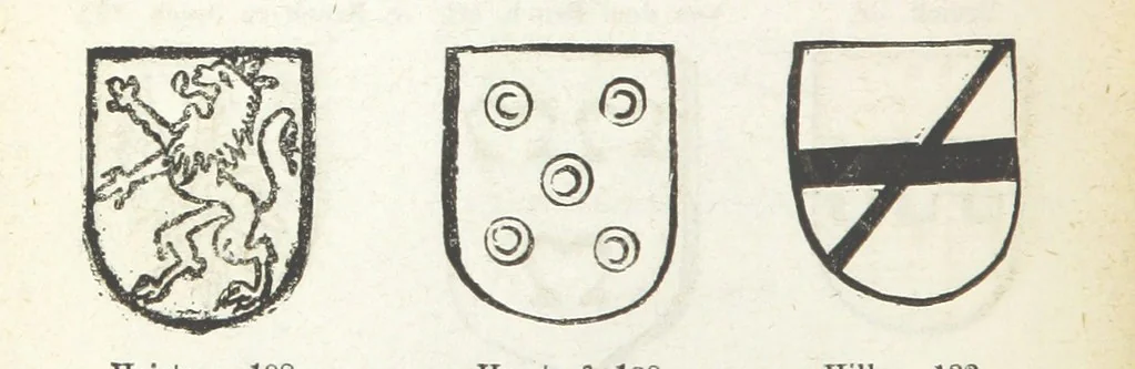 An illustration from Forschungen auf dem Gebiete der Rheinischen und Westphälischen Geschichte, etc, 1864, leaf 564