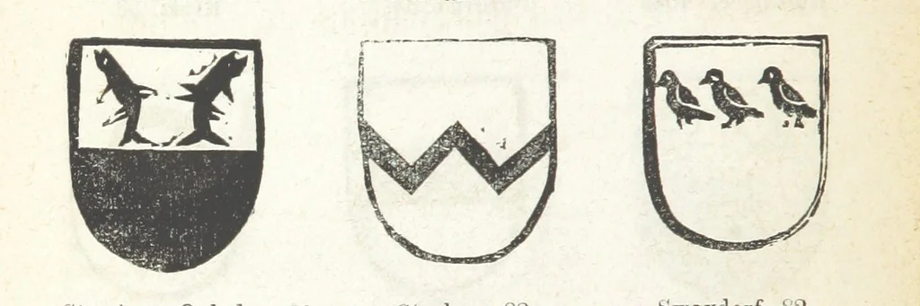 An illustration from Forschungen auf dem Gebiete der Rheinischen und Westphälischen Geschichte, etc, 1864, leaf 566