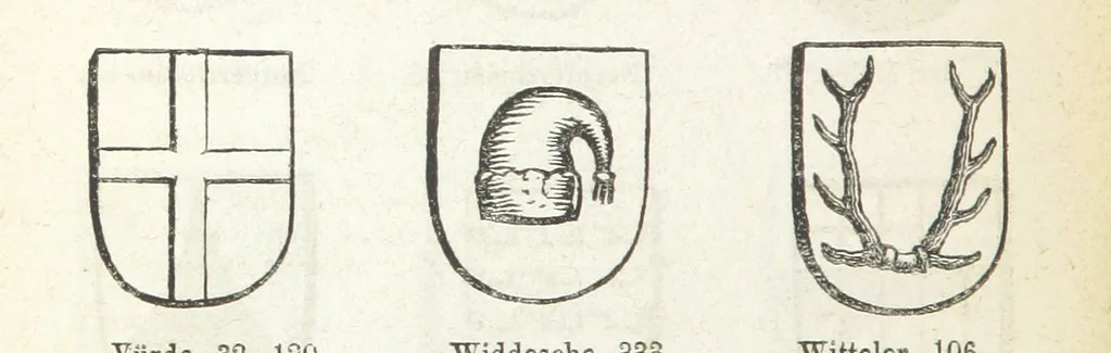 An illustration from Forschungen auf dem Gebiete der Rheinischen und Westphälischen Geschichte, etc, 1864, leaf 566