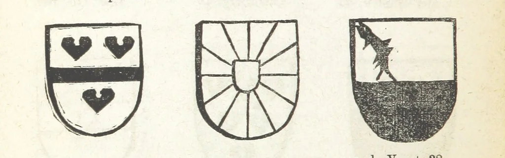An illustration from Forschungen auf dem Gebiete der Rheinischen und Westphälischen Geschichte, etc, 1864, leaf 566