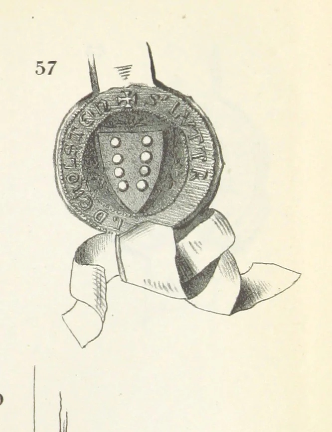 An illustration from Forschungen auf dem Gebiete der Rheinischen und Westphälischen Geschichte, etc, 1864, leaf 345