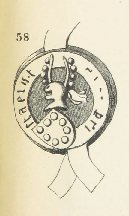 An illustration from Forschungen auf dem Gebiete der Rheinischen und Westphälischen Geschichte, etc, 1864, leaf 345