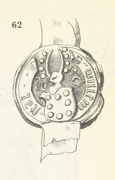 An illustration from Forschungen auf dem Gebiete der Rheinischen und Westphälischen Geschichte, etc, 1864, leaf 347