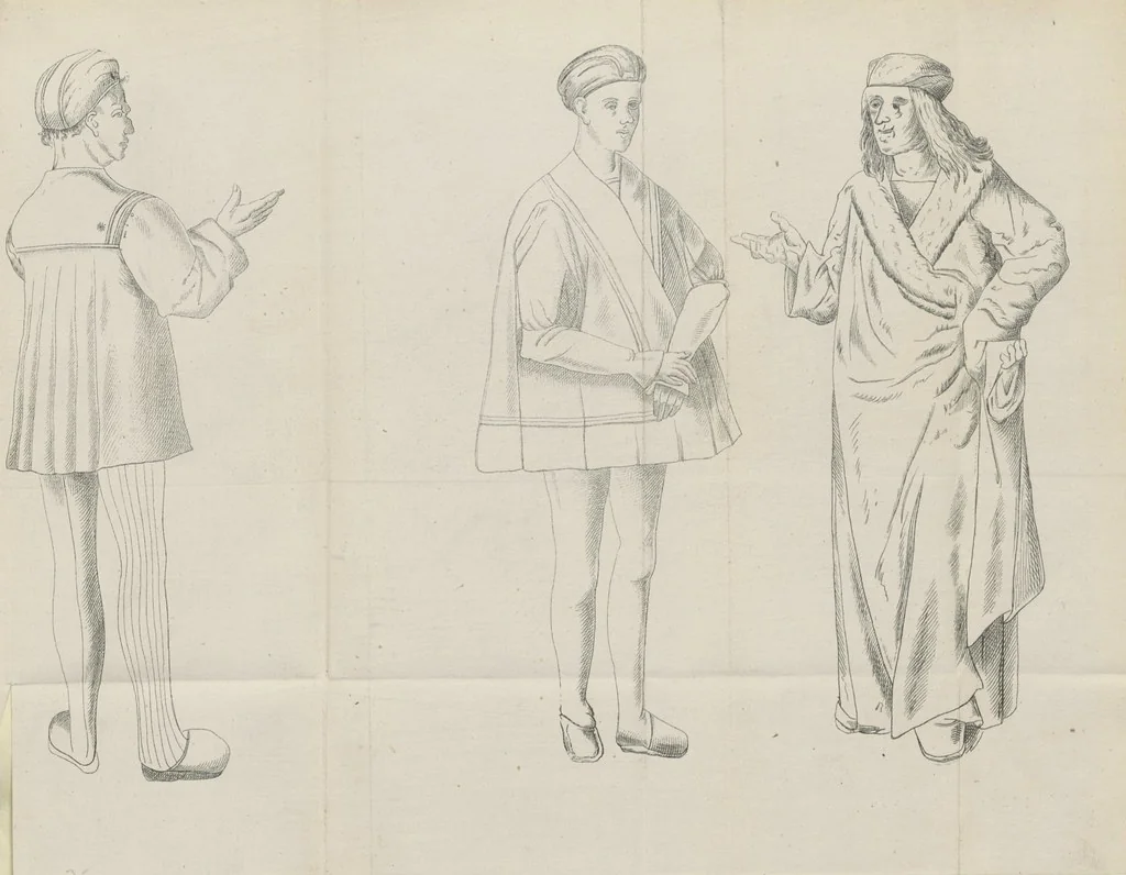 An illustration from Forschungen auf dem Gebiete der Rheinischen und Westphälischen Geschichte, etc, 1864, leaf 355