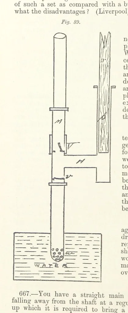 An illustration from The Practice and Science of Mining Engineering: a manual adapted for the use of mine owners, etc, 1896, leaf 216