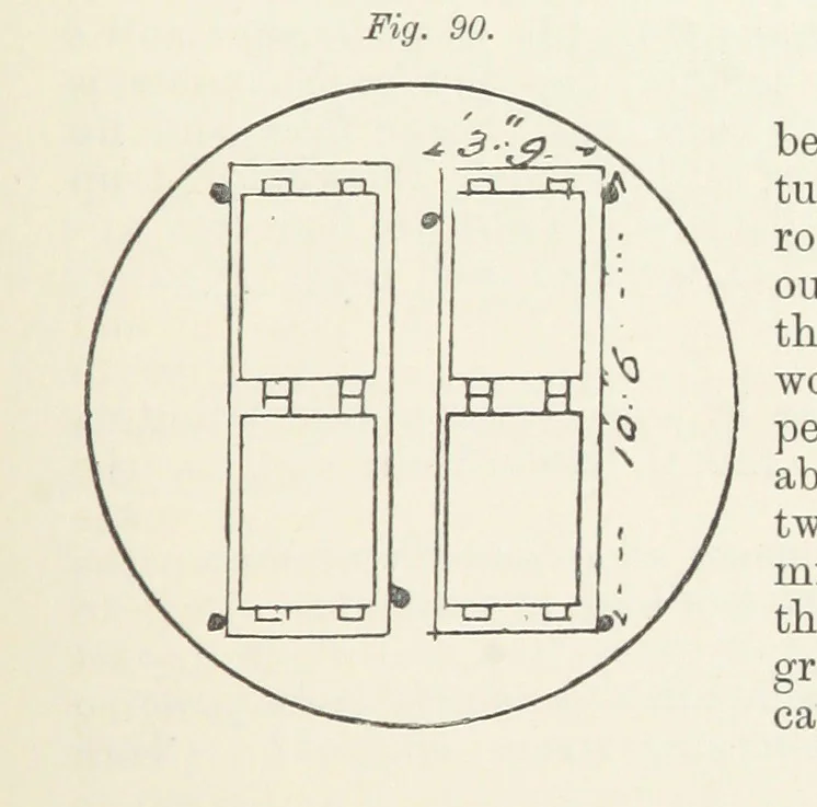 An illustration from The Practice and Science of Mining Engineering: a manual adapted for the use of mine owners, etc, 1896, leaf 217