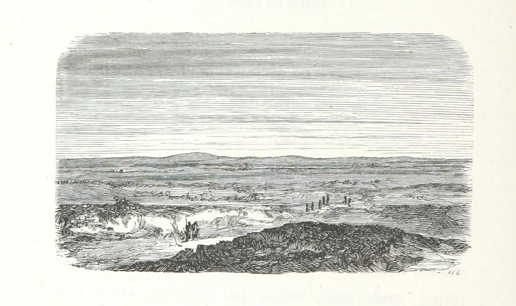 An illustration from À travers la Kabylie, etc, 1865, leaf 116