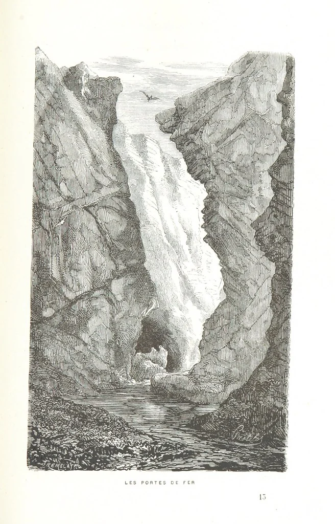 An illustration from À travers la Kabylie, etc, 1865, leaf 209