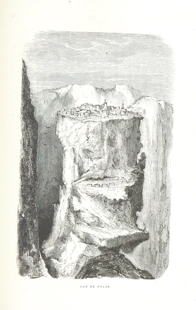 An illustration from À travers la Kabylie, etc, 1865, leaf 229