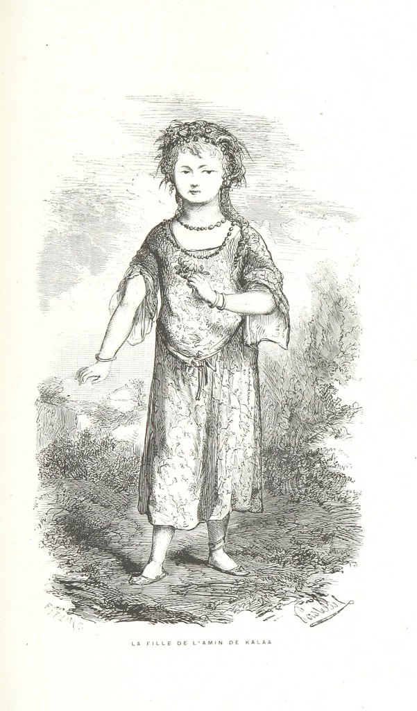 An illustration from À travers la Kabylie, etc, 1865, leaf 251
