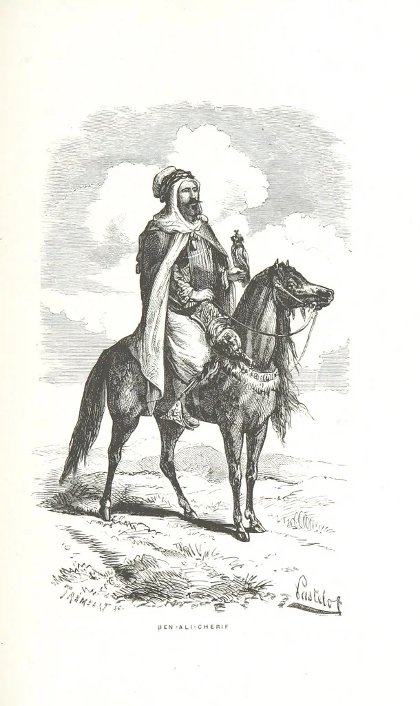 An illustration from À travers la Kabylie, etc, 1865, leaf 285