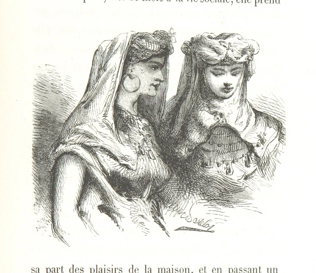 An illustration from À travers la Kabylie, etc, 1865, leaf 329