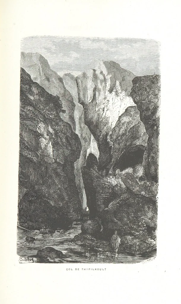 An illustration from À travers la Kabylie, etc, 1865, leaf 365