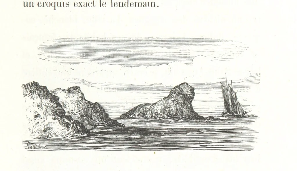 An illustration from À travers la Kabylie, etc, 1865, leaf 49