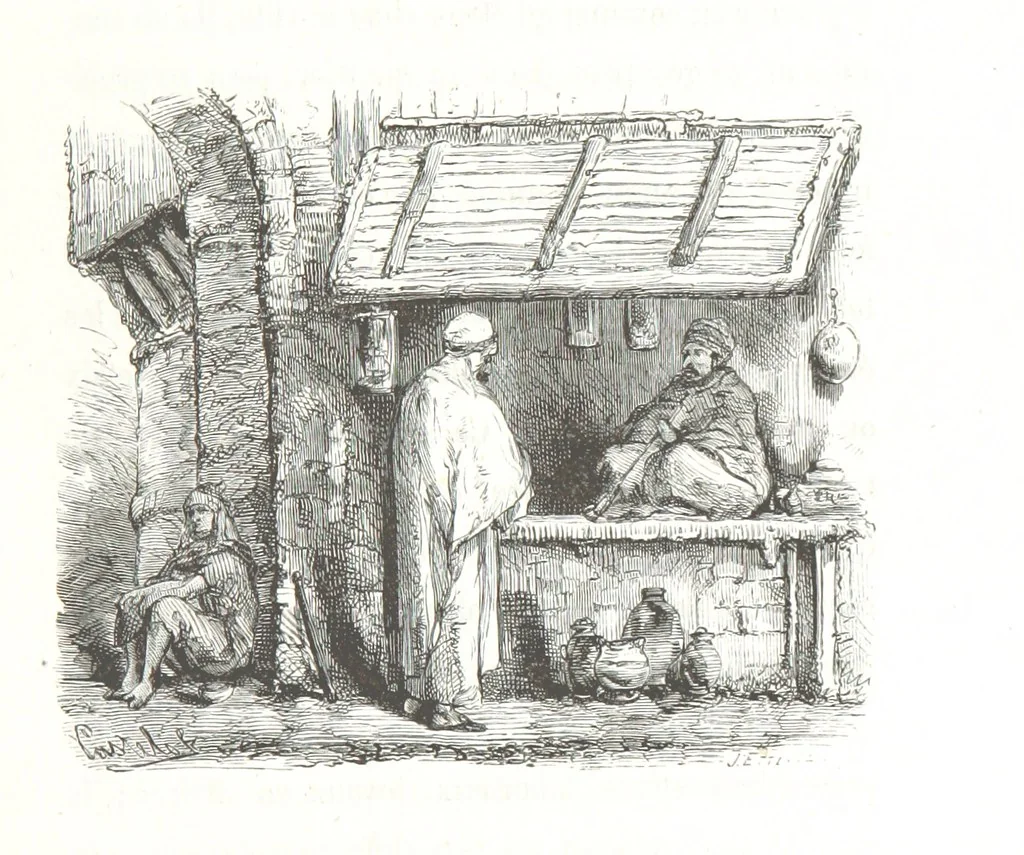 An illustration from À travers la Kabylie, etc, 1865, leaf 51