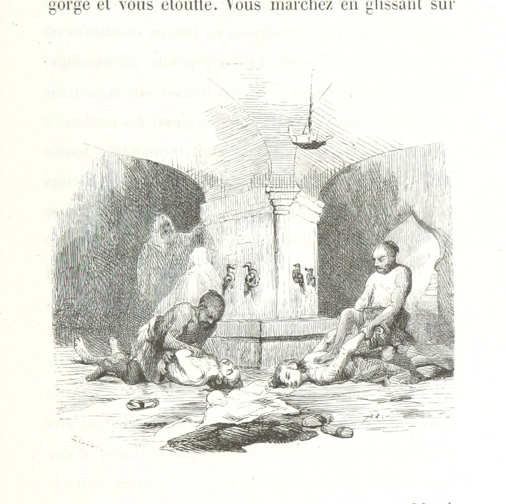 An illustration from À travers la Kabylie, etc, 1865, leaf 83