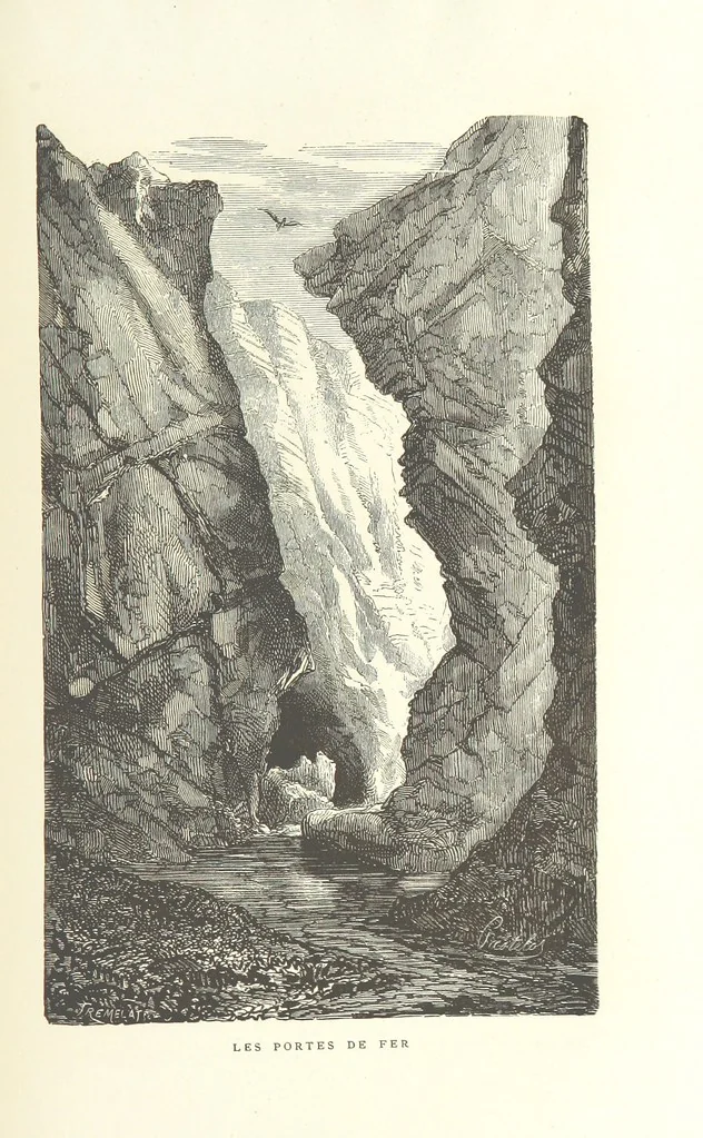An illustration from Kabyles et Kroumirs ... Dessins de MM. Andrieux, Duhousset, C. Gosselin, II. Vogel, d'après le croquis de l'auteur. Gravure de F. Méaulle, 1882, leaf 211