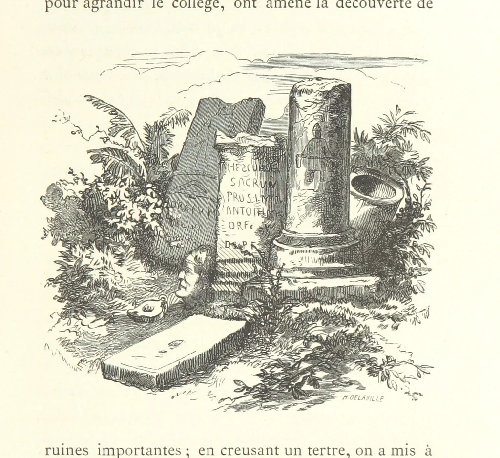 An illustration from Kabyles et Kroumirs ... Dessins de MM. Andrieux, Duhousset, C. Gosselin, II. Vogel, d'après le croquis de l'auteur. Gravure de F. Méaulle, 1882, leaf 37