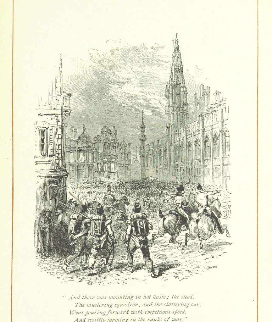 An illustration from With the Poets. A selection of English Poetry, 1883, leaf 325