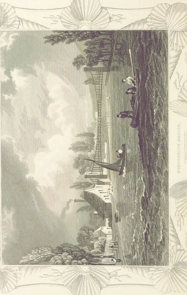 An illustration from Tombleson's Thames. [Plates. German edition. Descriptive text by W. G. Fearnside.] Ger, 1834, leaf 126