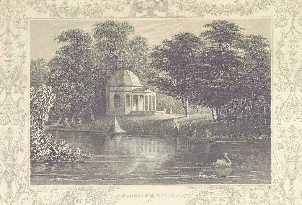 An illustration from Tombleson's Thames. [Plates. German edition. Descriptive text by W. G. Fearnside.] Ger, 1834, leaf 193