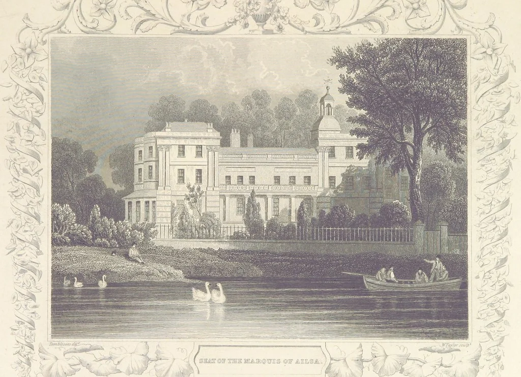 An illustration from Tombleson's Thames. [Plates. German edition. Descriptive text by W. G. Fearnside.] Ger, 1834, leaf 219