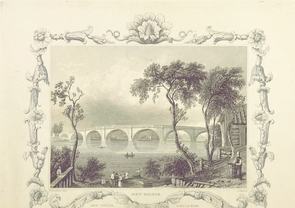 An illustration from Tombleson's Thames. [Plates. German edition. Descriptive text by W. G. Fearnside.] Ger, 1834, leaf 232