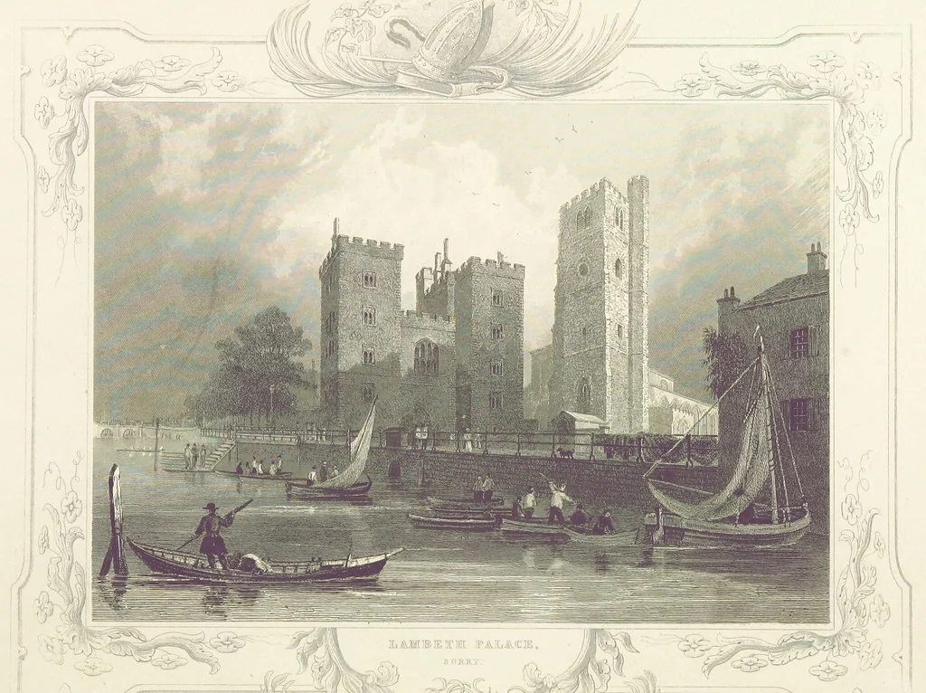 An illustration from Tombleson's Thames. [Plates. German edition. Descriptive text by W. G. Fearnside.] Ger, 1834, leaf 252