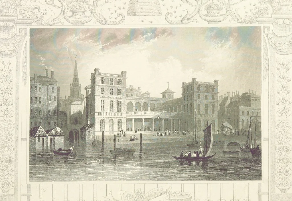 An illustration from Tombleson's Thames. [Plates. German edition. Descriptive text by W. G. Fearnside.] Ger, 1834, leaf 258
