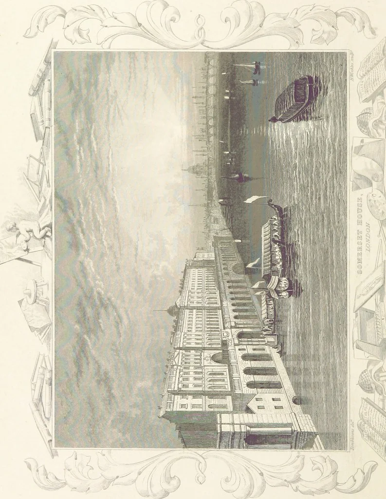 An illustration from Tombleson's Thames. [Plates. German edition. Descriptive text by W. G. Fearnside.] Ger, 1834, leaf 262