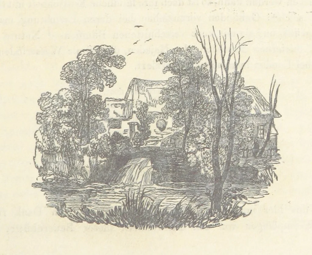 An illustration from Tombleson's Thames. [Plates. German edition. Descriptive text by W. G. Fearnside.] Ger, 1834, leaf 27