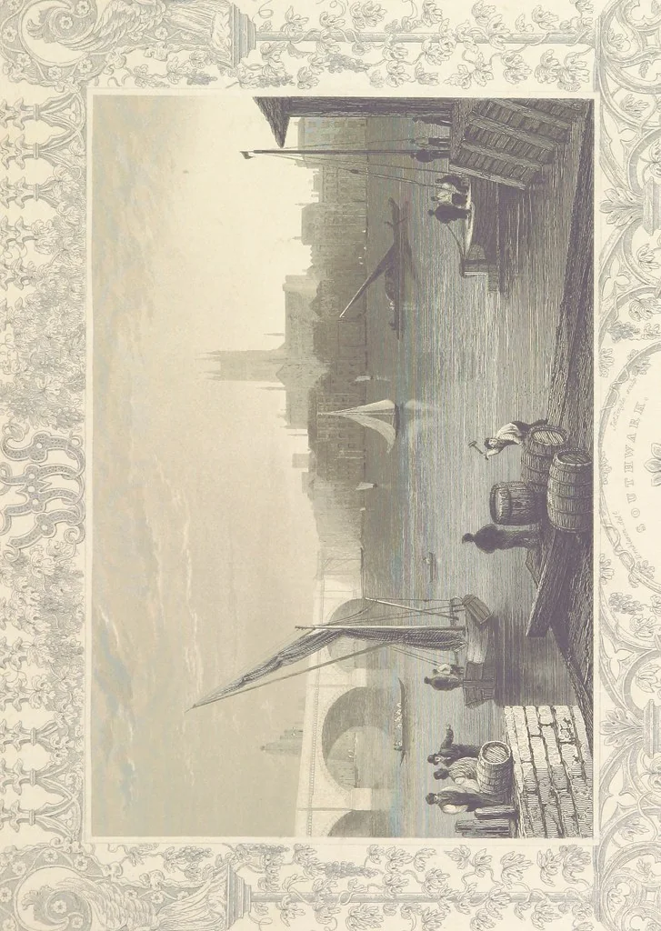 An illustration from Tombleson's Thames. [Plates. German edition. Descriptive text by W. G. Fearnside.] Ger, 1834, leaf 279