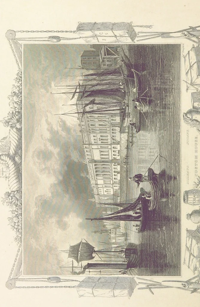 An illustration from Tombleson's Thames. [Plates. German edition. Descriptive text by W. G. Fearnside.] Ger, 1834, leaf 300