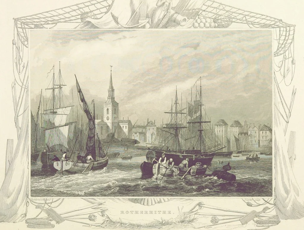 An illustration from Tombleson's Thames. [Plates. German edition. Descriptive text by W. G. Fearnside.] Ger, 1834, leaf 312