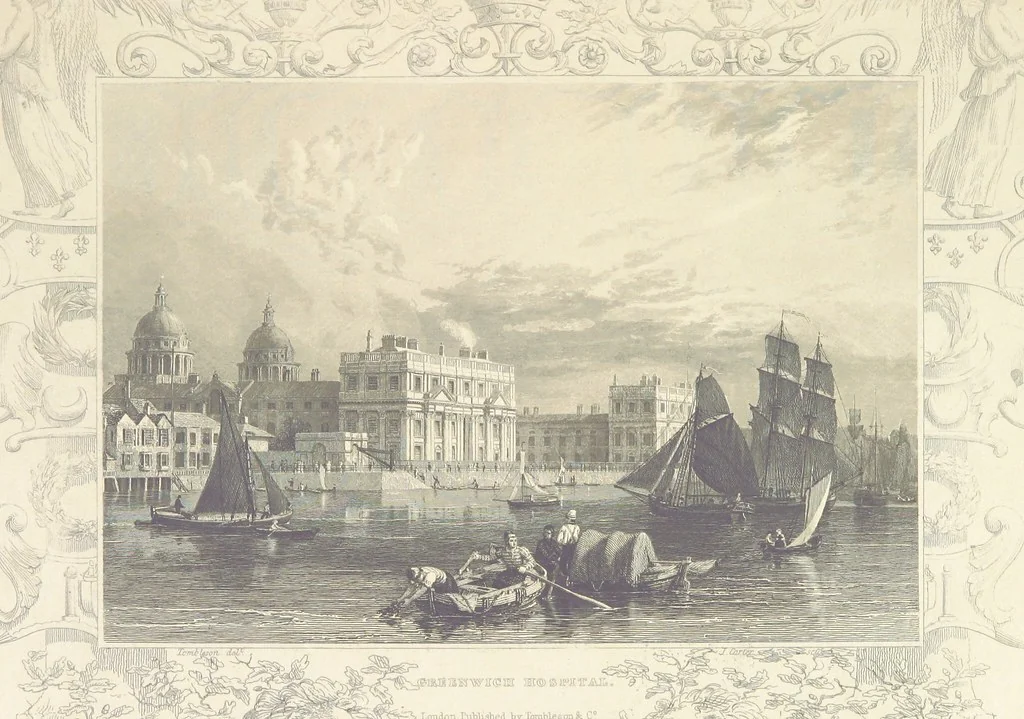An illustration from Tombleson's Thames. [Plates. German edition. Descriptive text by W. G. Fearnside.] Ger, 1834, leaf 315