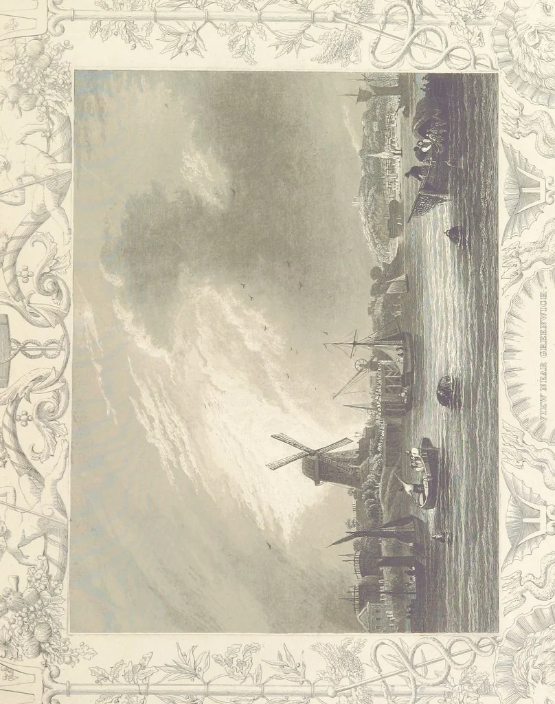 An illustration from Tombleson's Thames. [Plates. German edition. Descriptive text by W. G. Fearnside.] Ger, 1834, leaf 323