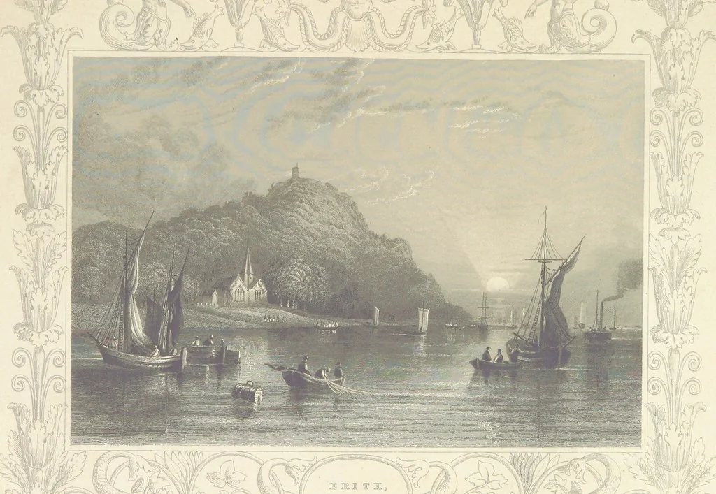 An illustration from Tombleson's Thames. [Plates. German edition. Descriptive text by W. G. Fearnside.] Ger, 1834, leaf 327