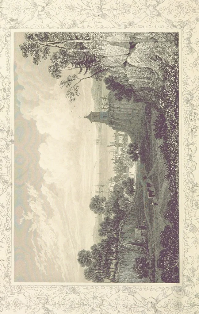 An illustration from Tombleson's Thames. [Plates. German edition. Descriptive text by W. G. Fearnside.] Ger, 1834, leaf 338
