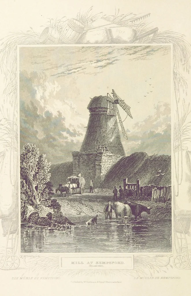 An illustration from Tombleson's Thames. [Plates. German edition. Descriptive text by W. G. Fearnside.] Ger, 1834, leaf 34