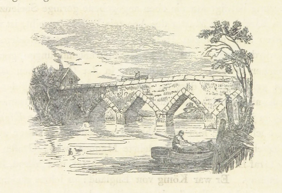 An illustration from Tombleson's Thames. [Plates. German edition. Descriptive text by W. G. Fearnside.] Ger, 1834, leaf 48