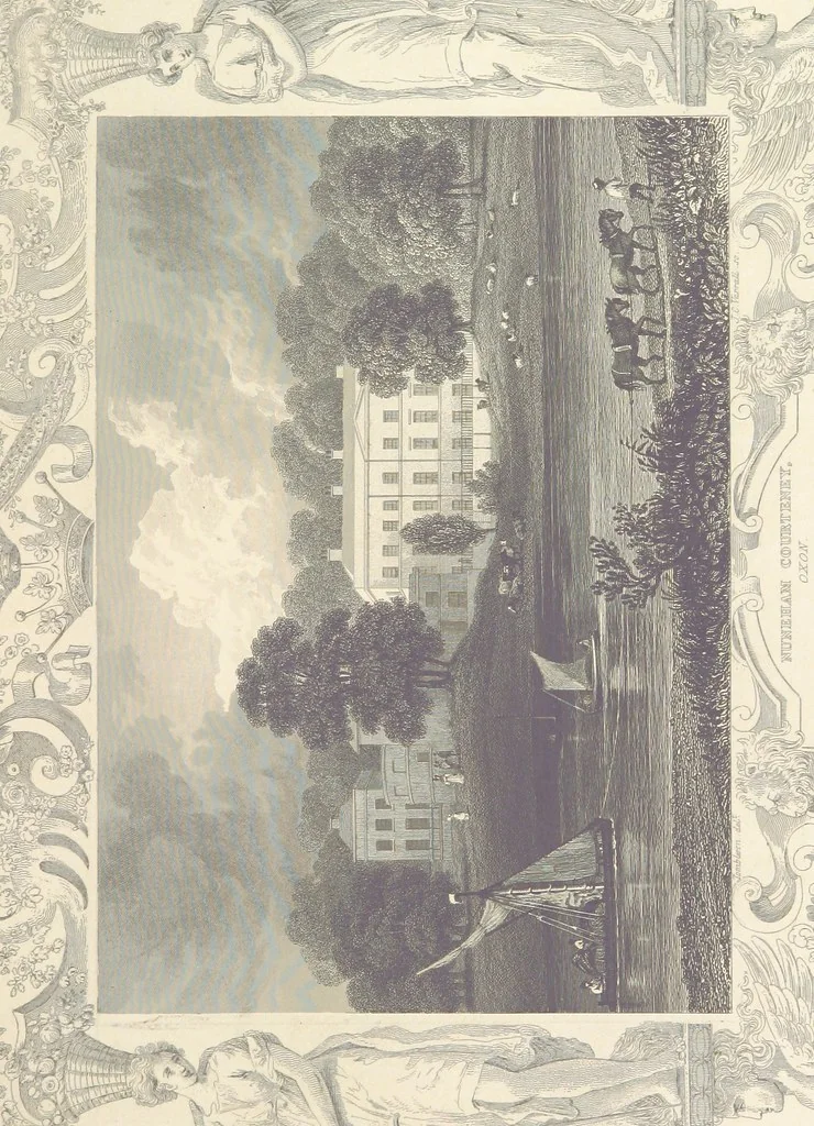 An illustration from Tombleson's Thames. [Plates. German edition. Descriptive text by W. G. Fearnside.] Ger, 1834, leaf 77