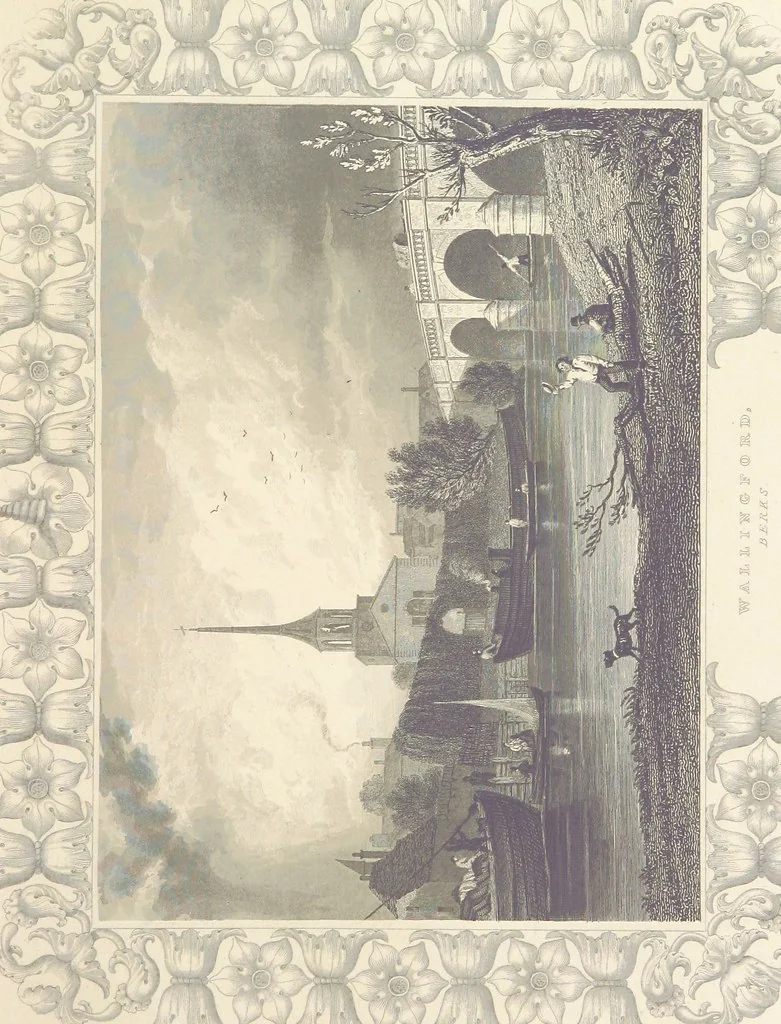 An illustration from Tombleson's Thames. [Plates. German edition. Descriptive text by W. G. Fearnside.] Ger, 1834, leaf 83