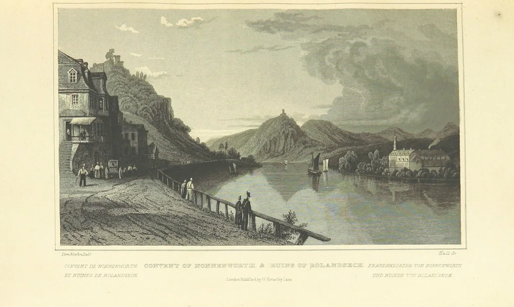 An illustration from Tombleson's Views of the Rhine. Edited by W. G. Fearnside. [With plates, 1832, leaf 105