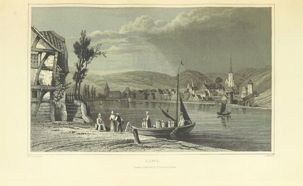 An illustration from Tombleson's Views of the Rhine. Edited by W. G. Fearnside. [With plates, 1832, leaf 119