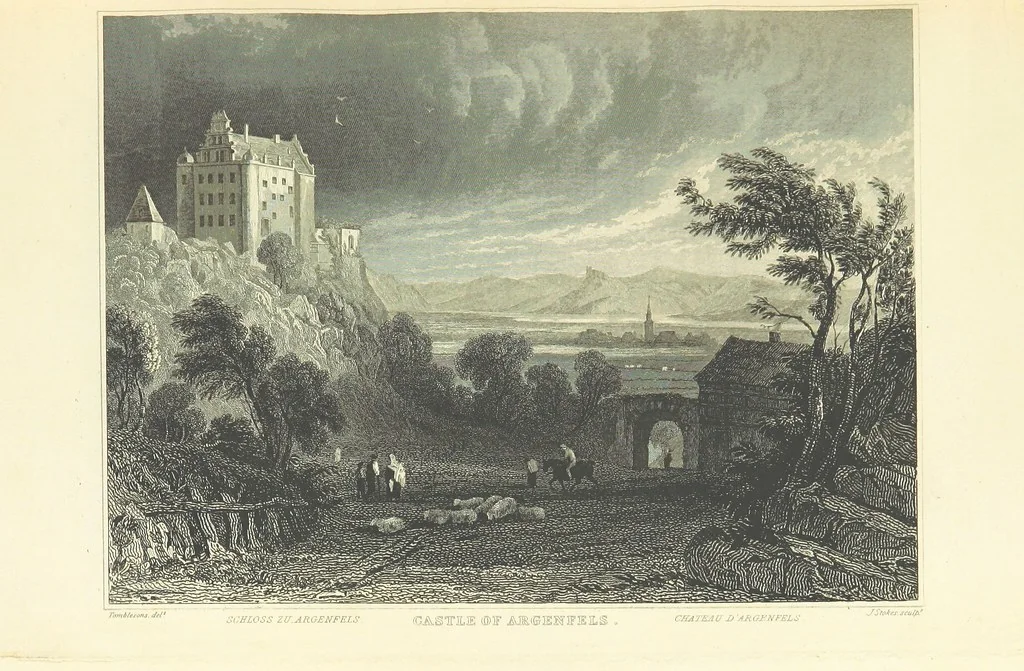 An illustration from Tombleson's Views of the Rhine. Edited by W. G. Fearnside. [With plates, 1832, leaf 127