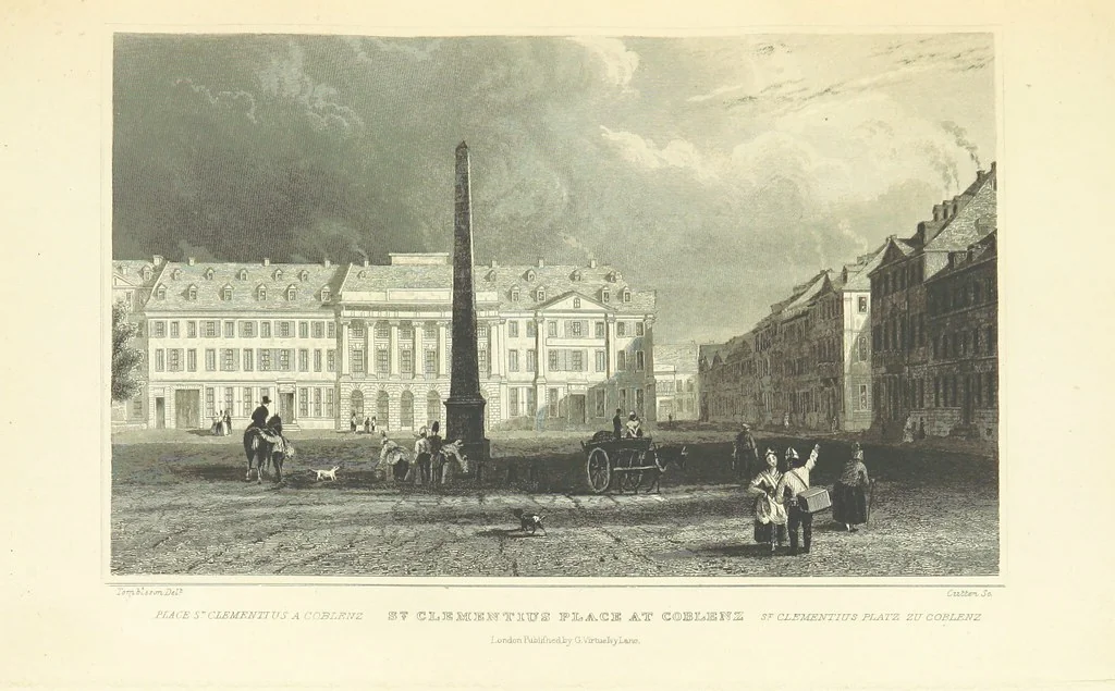 An illustration from Tombleson's Views of the Rhine. Edited by W. G. Fearnside. [With plates, 1832, leaf 185
