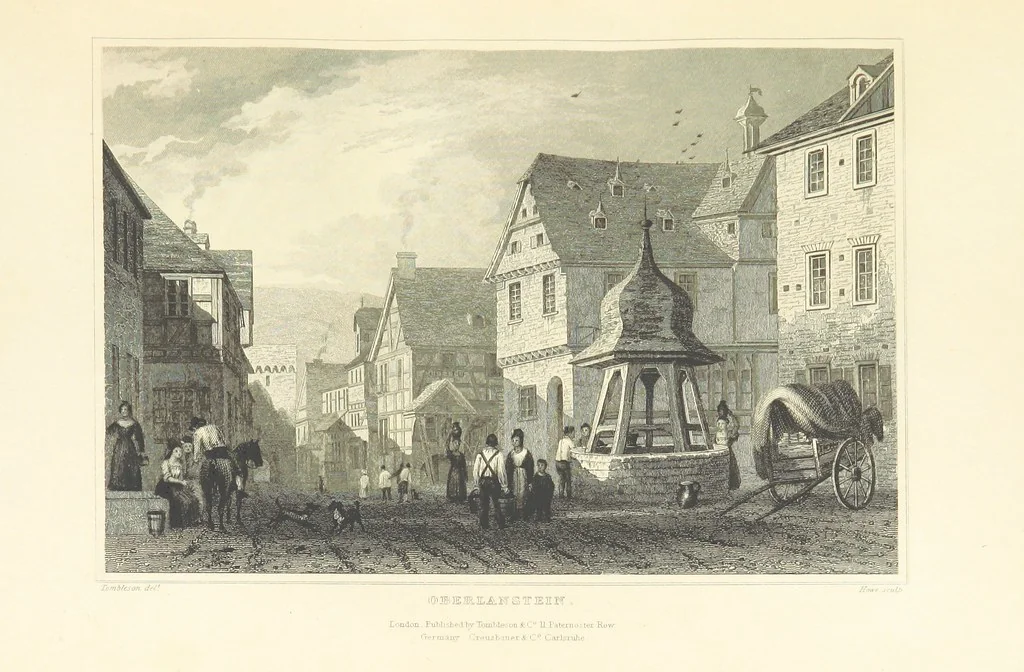 An illustration from Tombleson's Views of the Rhine. Edited by W. G. Fearnside. [With plates, 1832, leaf 207