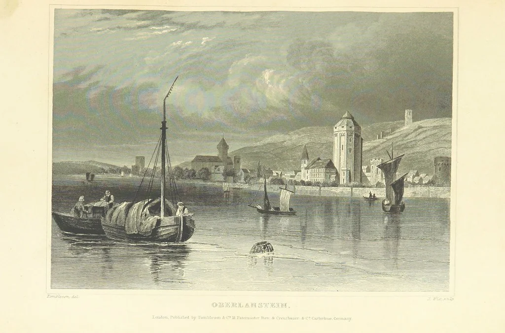 An illustration from Tombleson's Views of the Rhine. Edited by W. G. Fearnside. [With plates, 1832, leaf 209