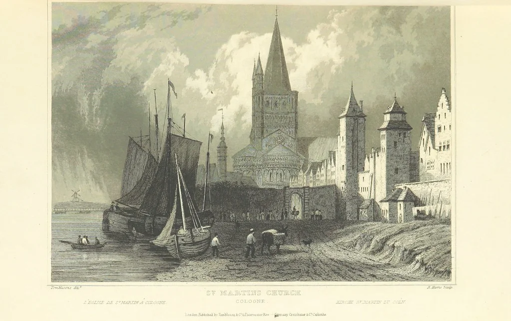 An illustration from Tombleson's Views of the Rhine. Edited by W. G. Fearnside. [With plates, 1832, leaf 21