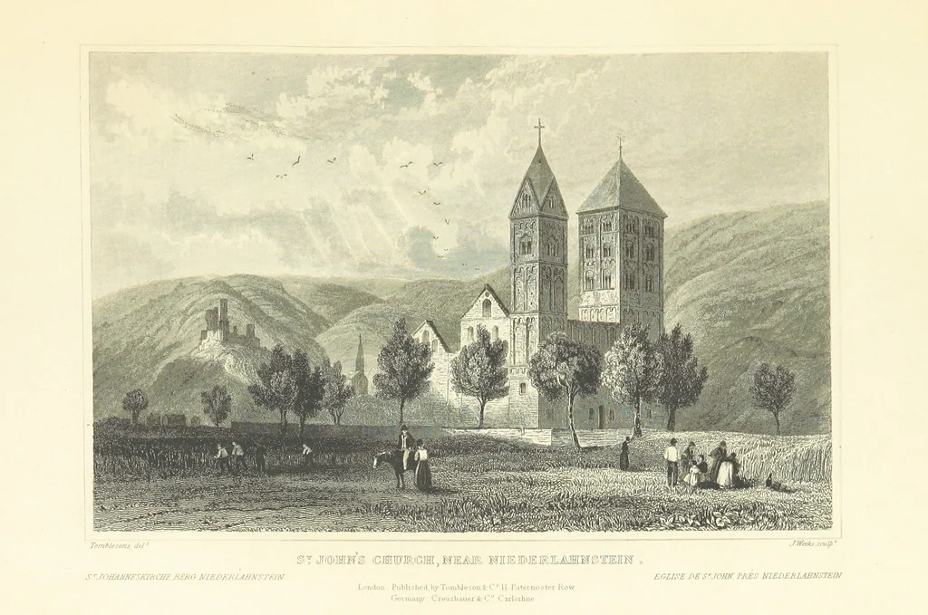 An illustration from Tombleson's Views of the Rhine. Edited by W. G. Fearnside. [With plates, 1832, leaf 211
